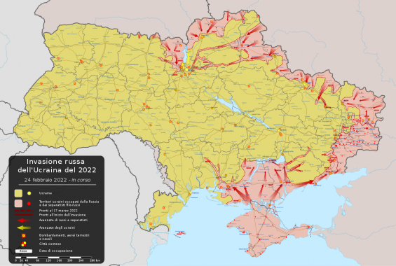 Map of Ukraine